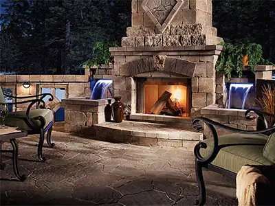 Outdoor Fireplaces, Scottsdale, AZ